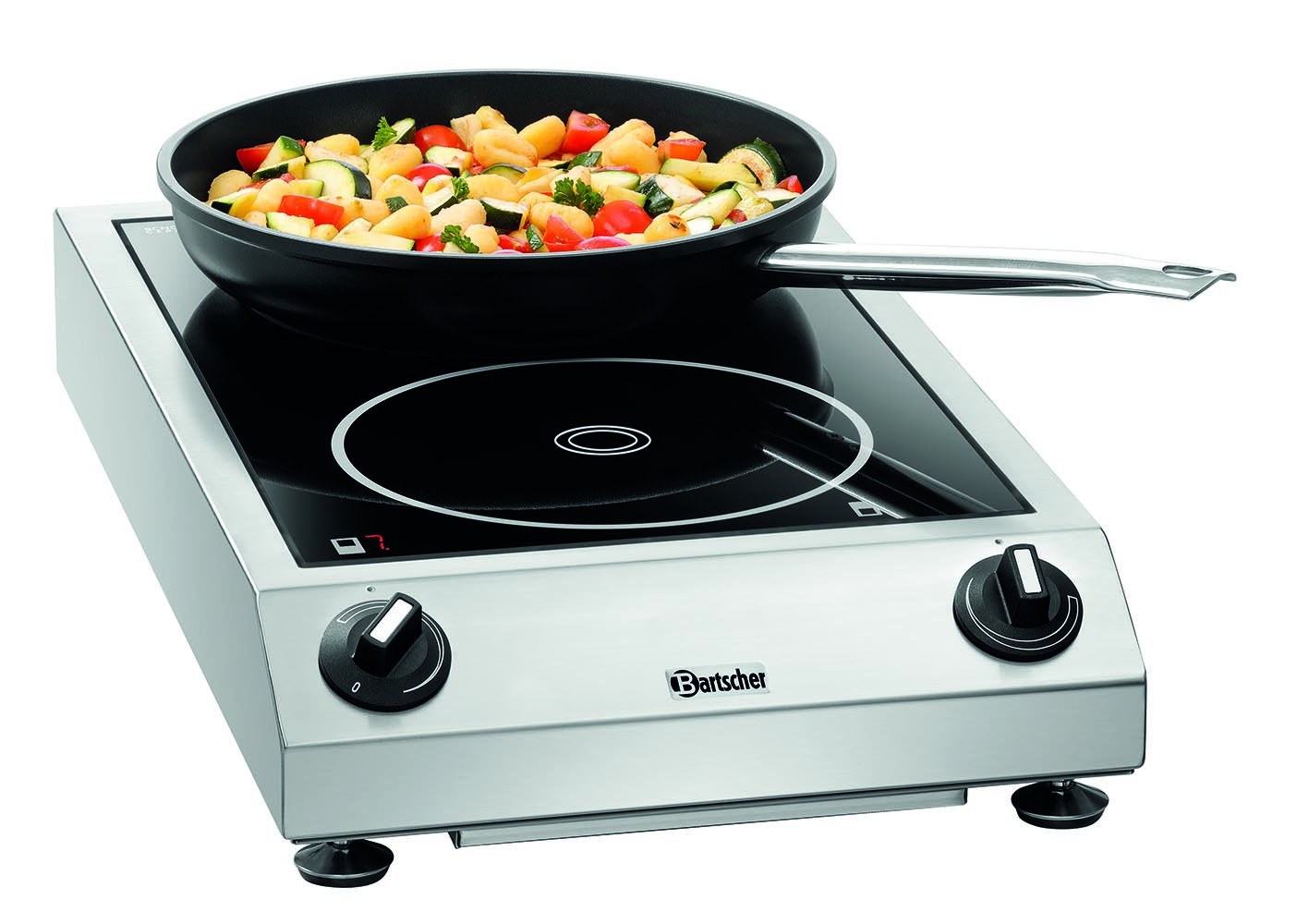 Bartscher Induktionskocher ITH 35ZS-210 mit Pfanne