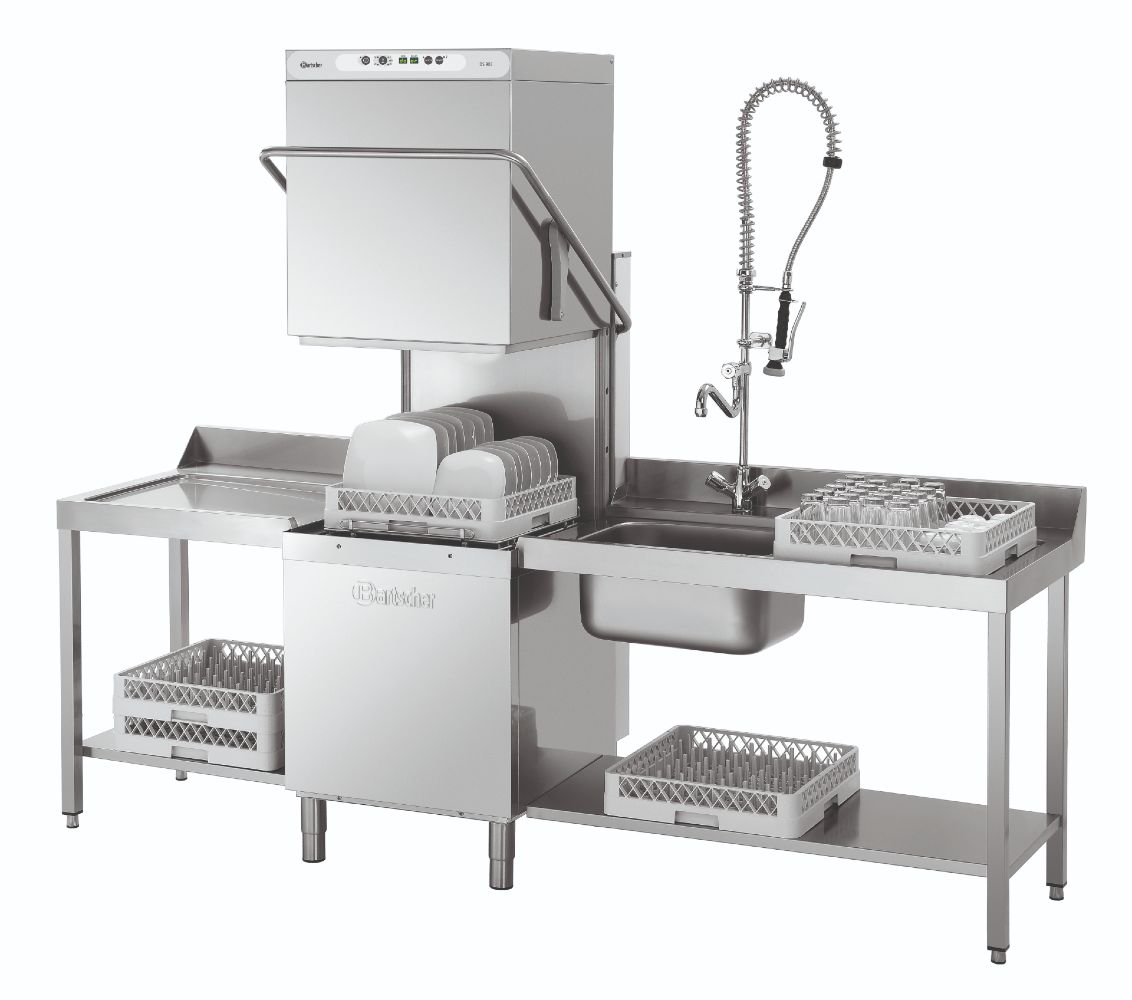 Bartscher Haubenspülmaschine Deltamat DS 1003 mit Zubehör