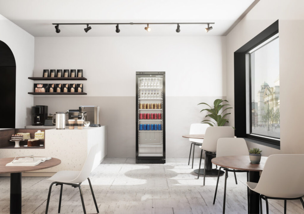 Cooldura Display-Kühlschrank LED - 380 L - Ambientebild 2