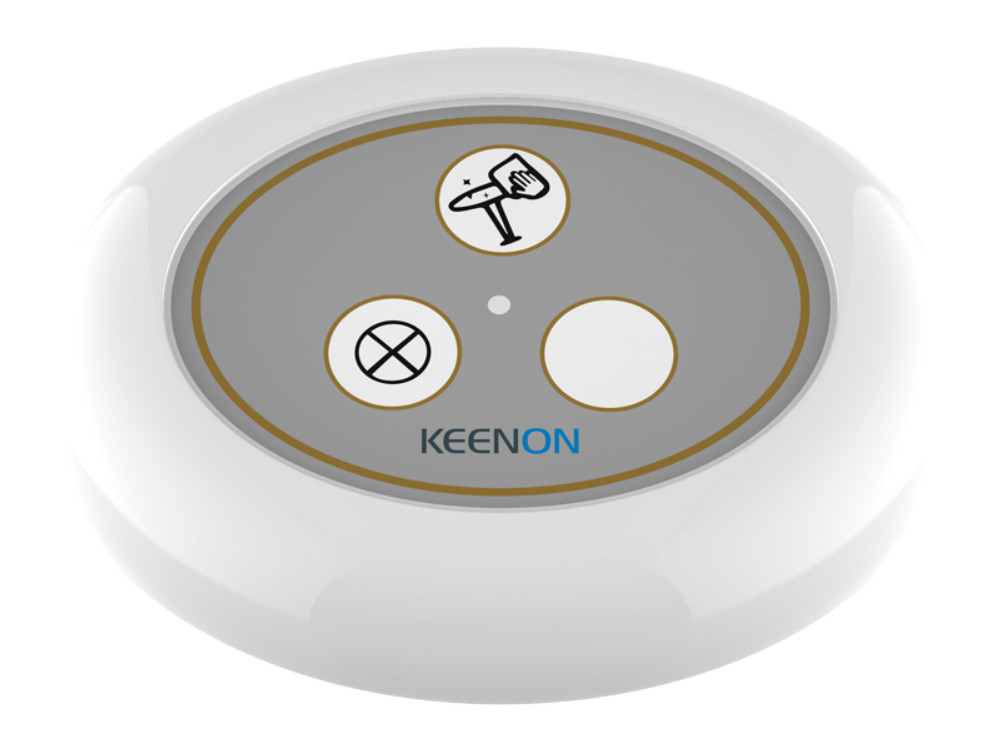 Serviceroboter Rufknopf