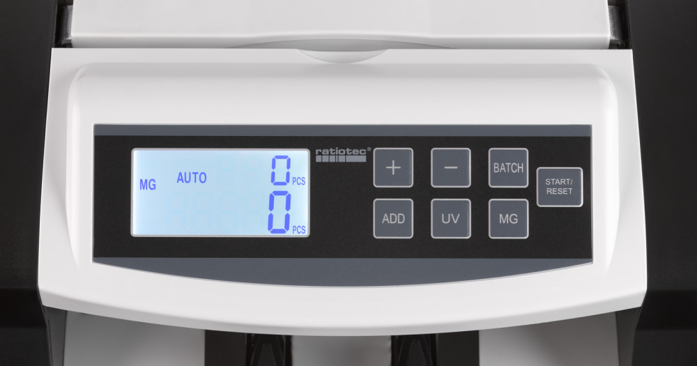 Banknotenzähler B 40 Display