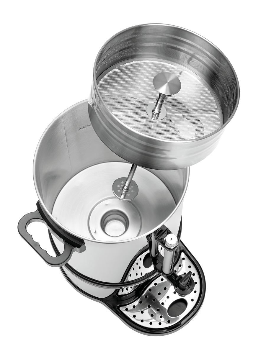 Bartscher Rundfilter Kaffeemaschine PRO II 60 Filter herausgenommen