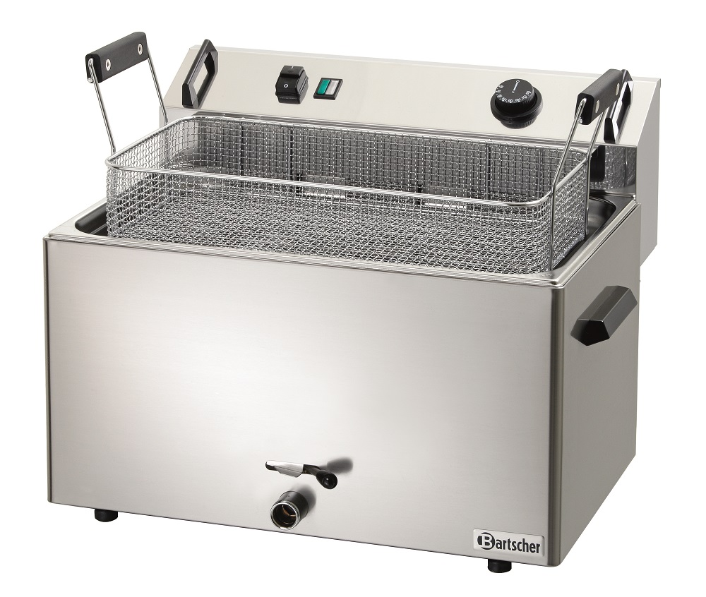 Bartscher Fritteuse BF 16E geschlossen leer