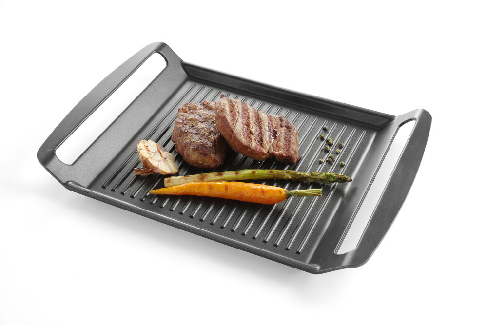 HENDI Grillplatte für Induktionskocher