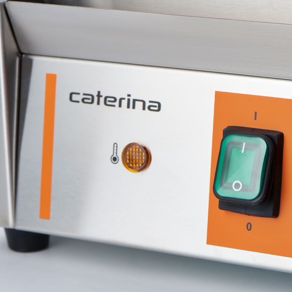 Caterina Kontaktgrill - geriffelt - Panel