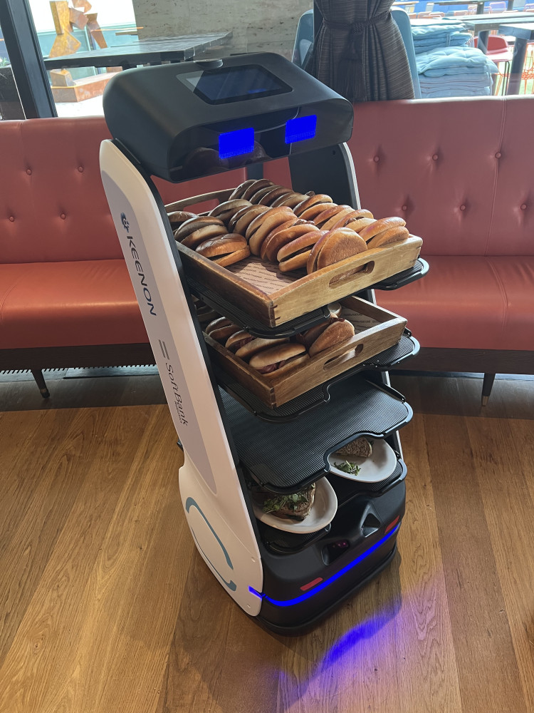 Serviceroboter Keenbot T5 Tag Beispiel 5