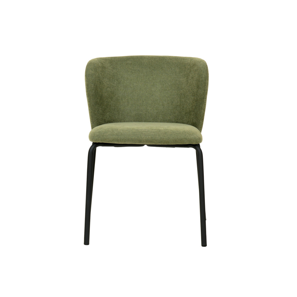 Break Stapelstuhl mit Bezug - Grün