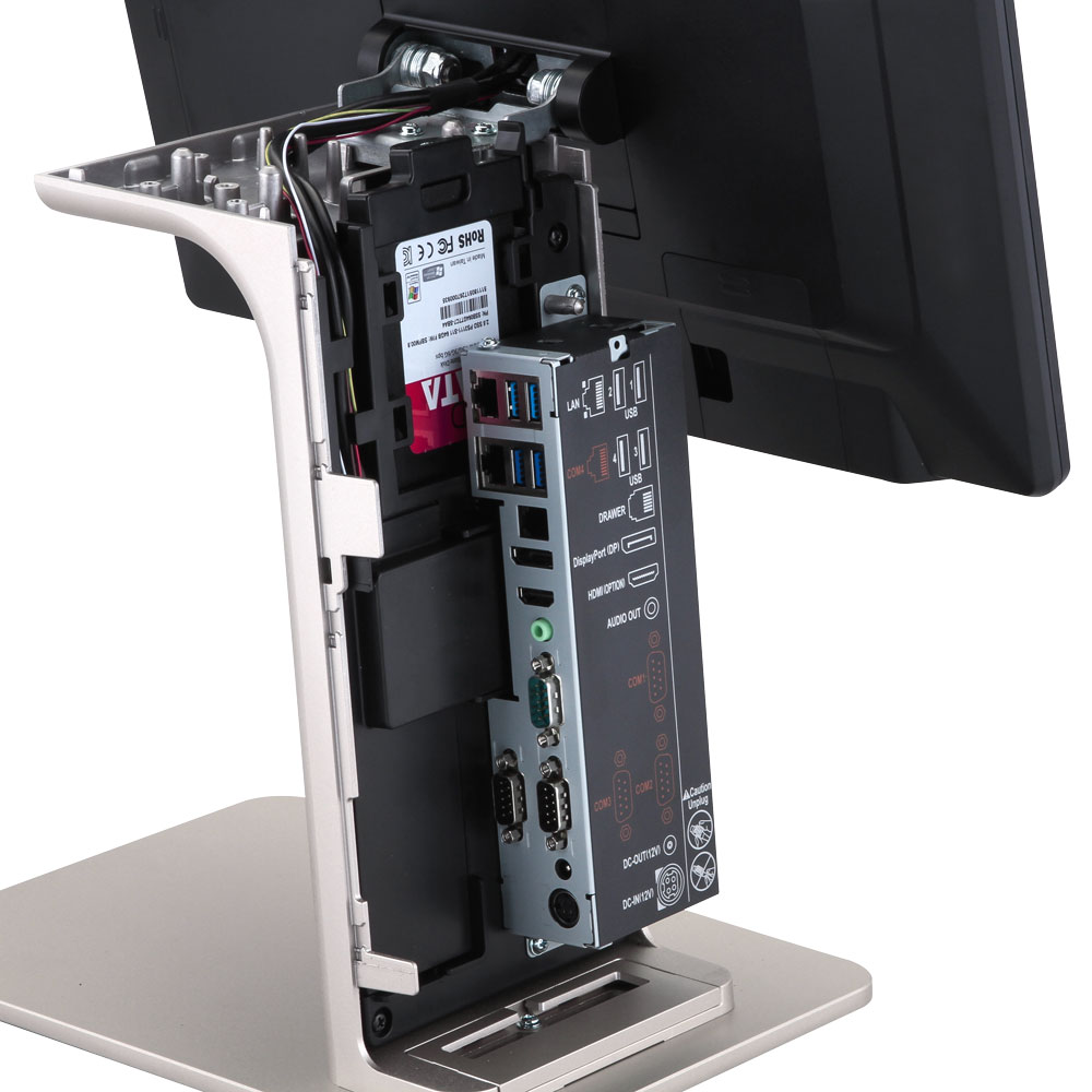 Kassenterminal Forza 116 Gehäuse offen