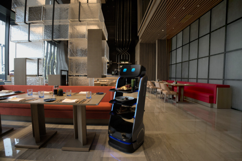 Serviceroboter Keenbot T9 Pro Beispiel 2