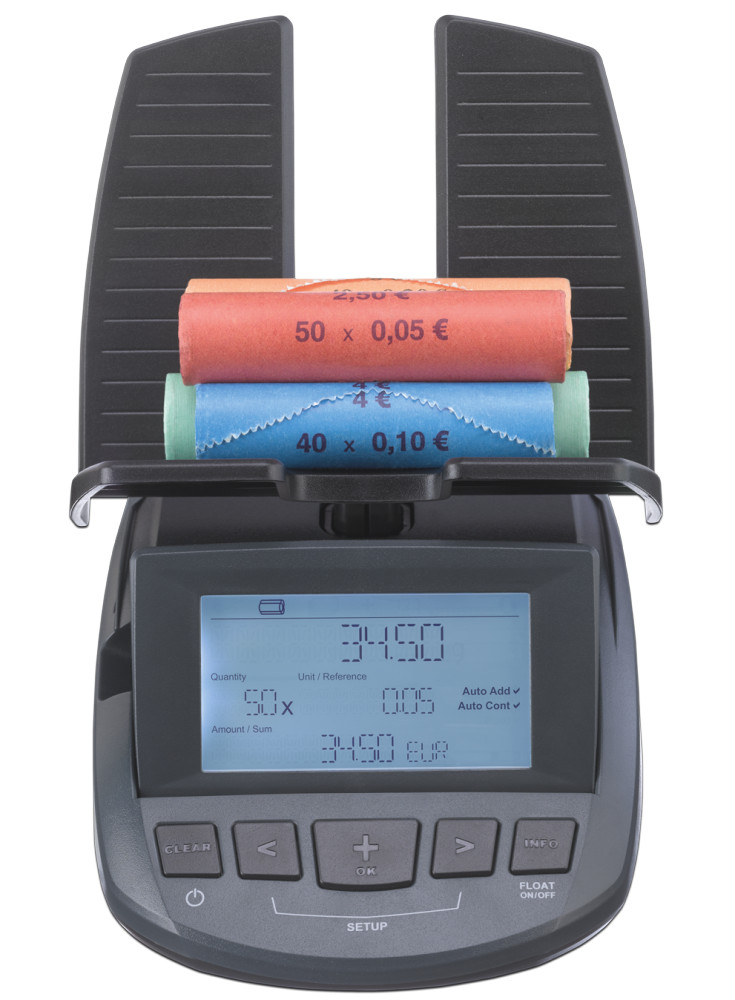 Geldwaage RS 2000 für Rollgeld