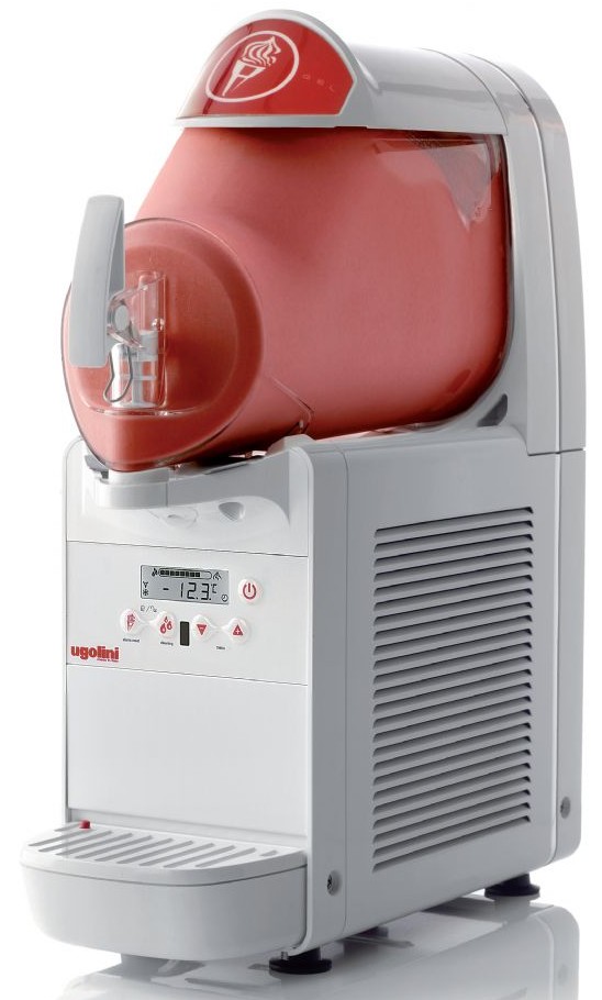 Nosch Eismaschine Minigel Plus 1 befüllt