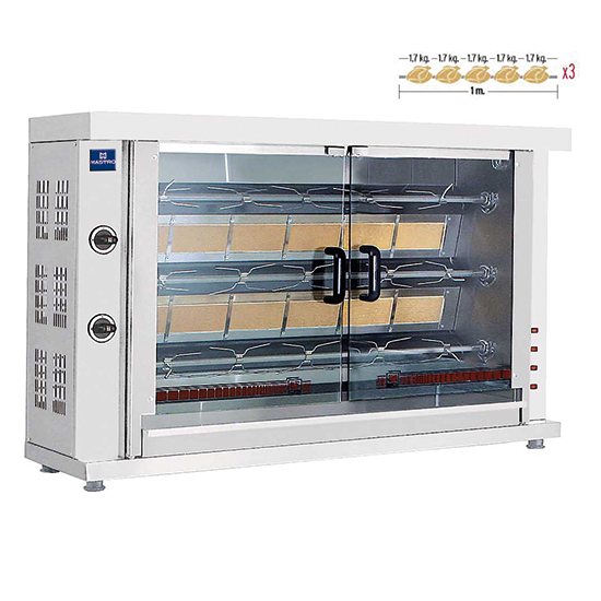 Virtus Gas-Hähnchengrill AJD0041