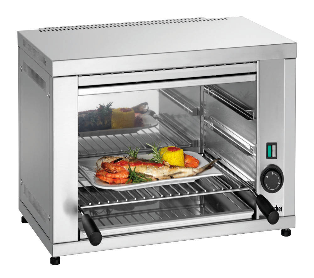 Bartscher Salamander 400-1Z Beispiel flacher Teller