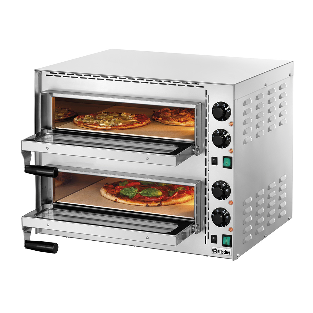 Bartscher Pizzaofen "Mini Plus 2" offen 2