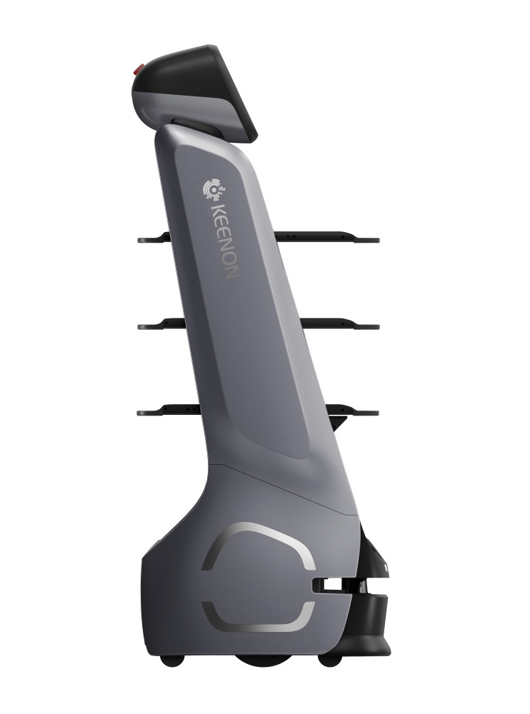 Serviceroboter Keenbot T9 Pro Seitenansicht