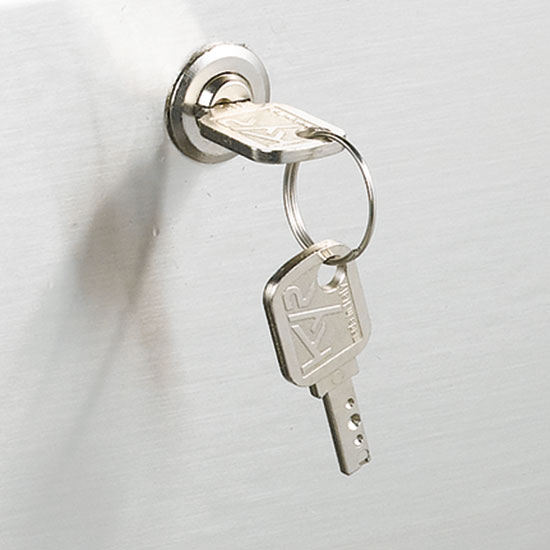 Schloss für Arbeits- / Spülschränke