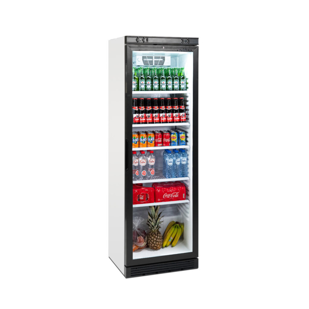 Cooldura Display-Kühlschrank LED - 380 L - Frontal, gefüllt