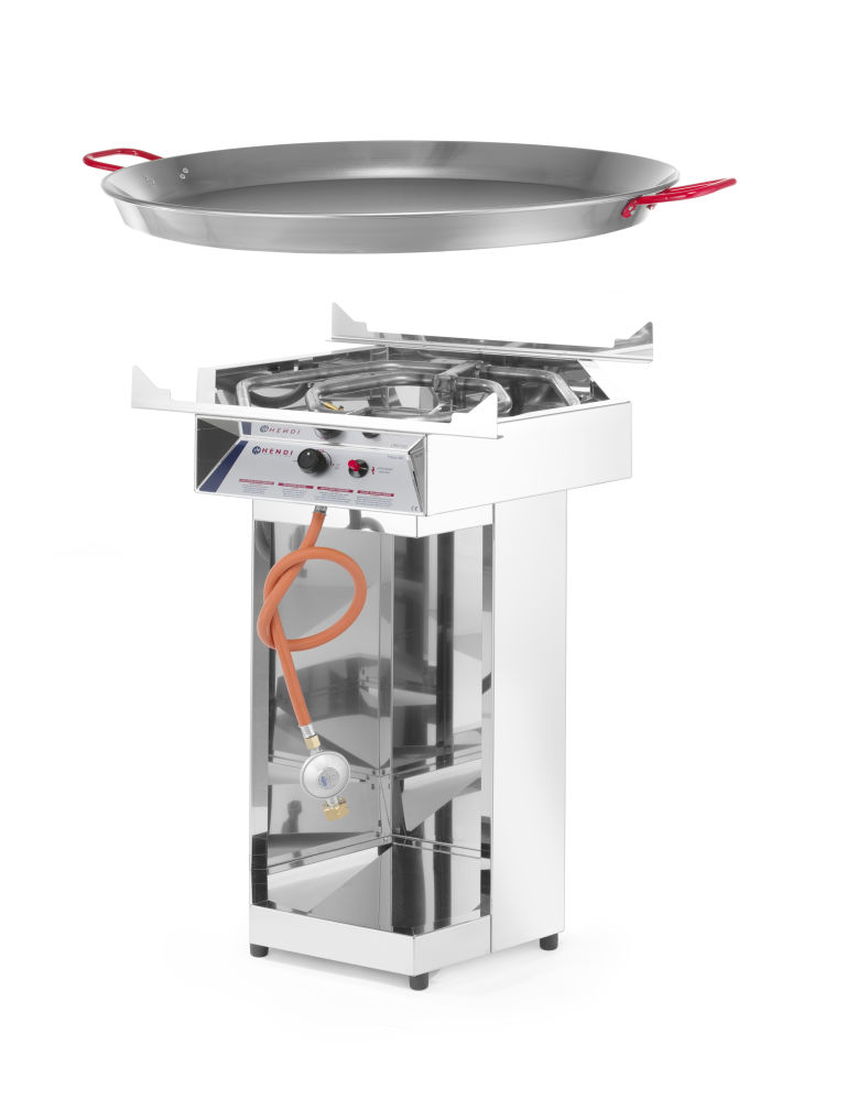 HENDI Gasgrill Fiesta 800 mit Paellapfanne