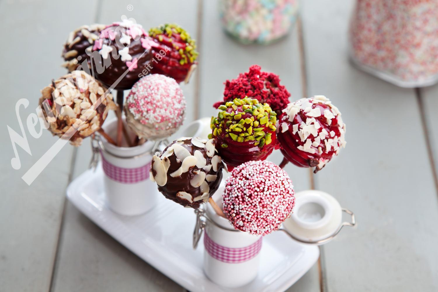 Twist-Pop Waffel dekoriert