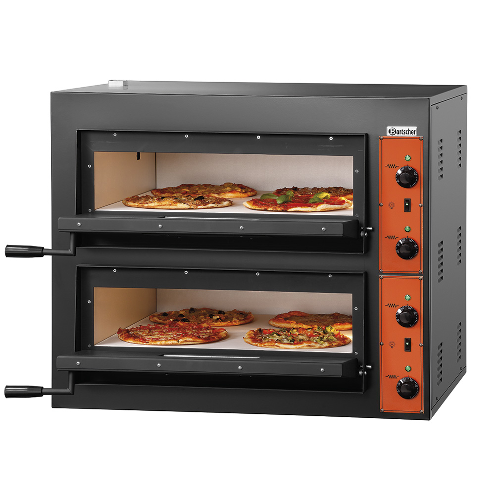Bartscher Pizzaofen CT 200 offen befüllt