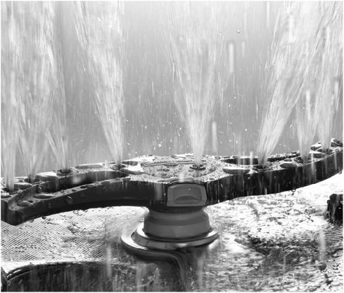 winterhalter Gläserspülmaschine UC-S Wasserdüsen