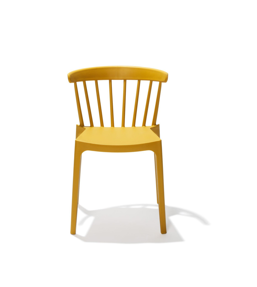 Windson Stapelstuhl gelb