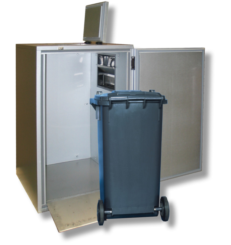 KBS Abfallkühler für 1 Tonne 240 Liter zerlegbar