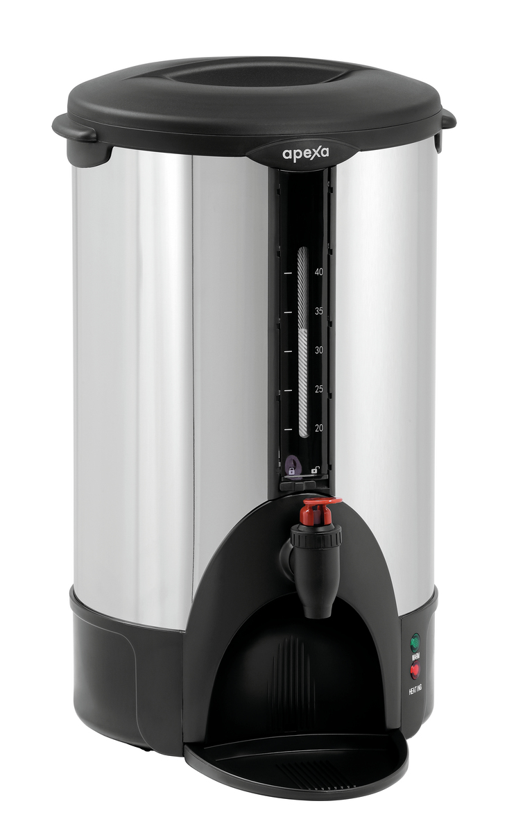 Rundfilter Kaffeemaschine 6L, Edelstahl