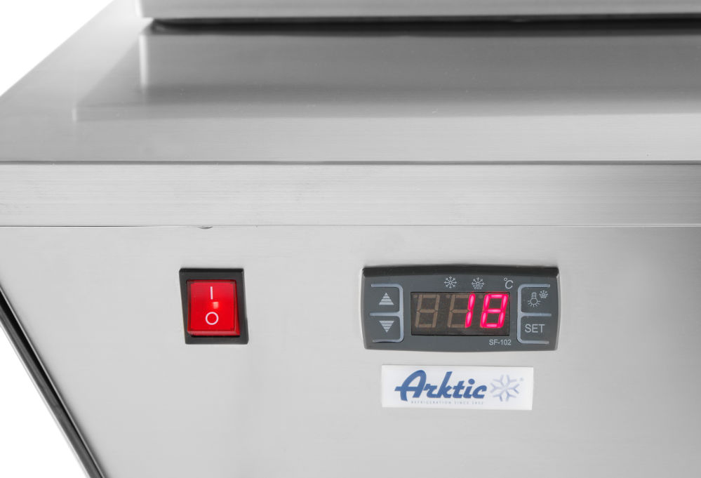 Arktic Aufsatz-Tiefkühlvitrine - 77 Liter