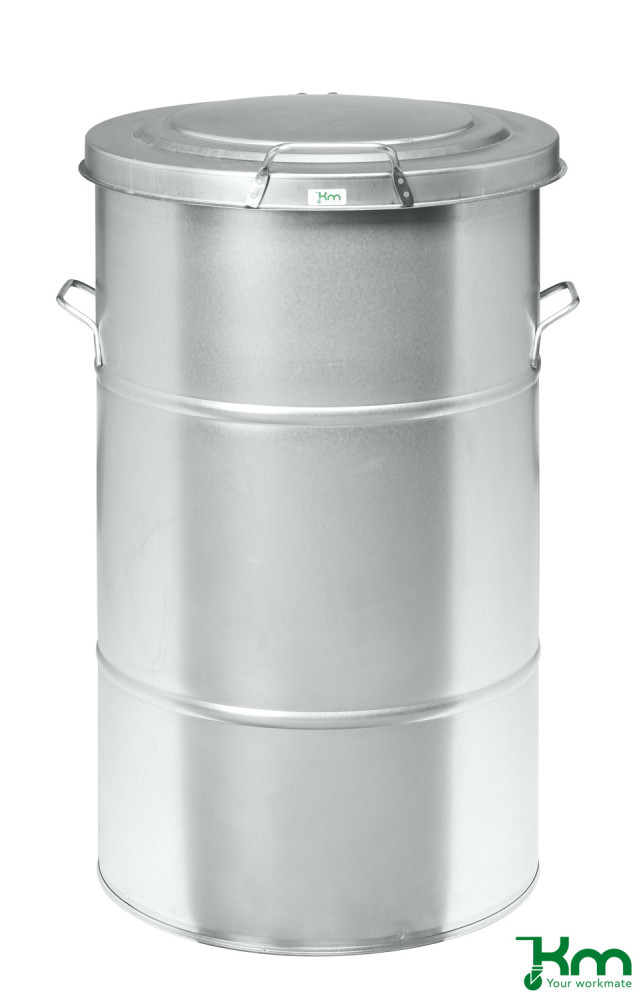 Kongamek Abfallbehälter 160 Liter verzinkt