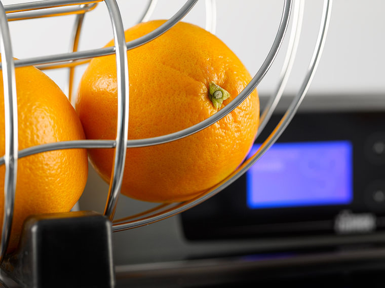 Zumex Saftpresse Essential Pro Einfüllgitter seitlich