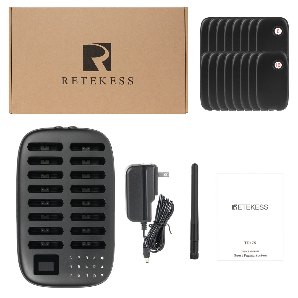 Gäste-Rufsystem TD175 Inhalt