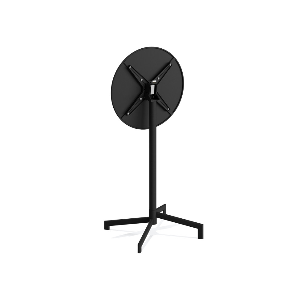 Versa Terrassen-/Stehtisch höhenverstellbar - Schwarz