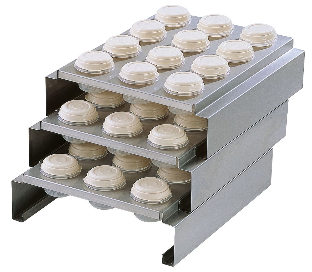 Rückstellprobenschublade für 12 Proben