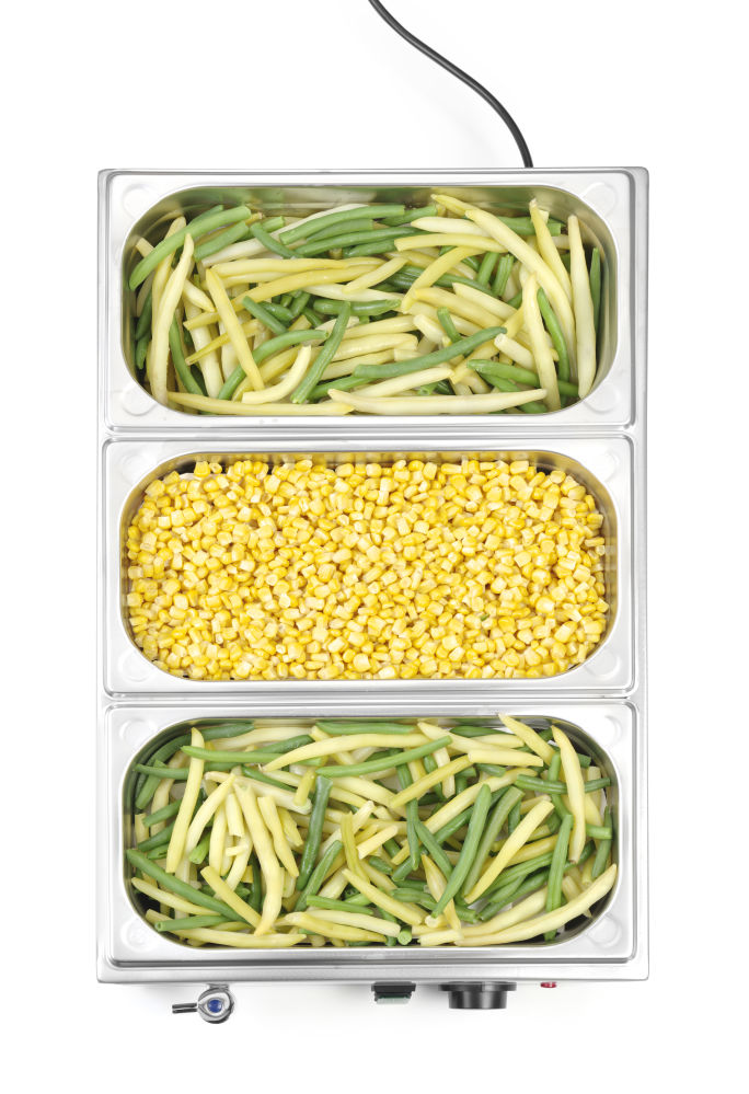 HENDI Bain-Marie Kitchen Line mit Ablasshahn