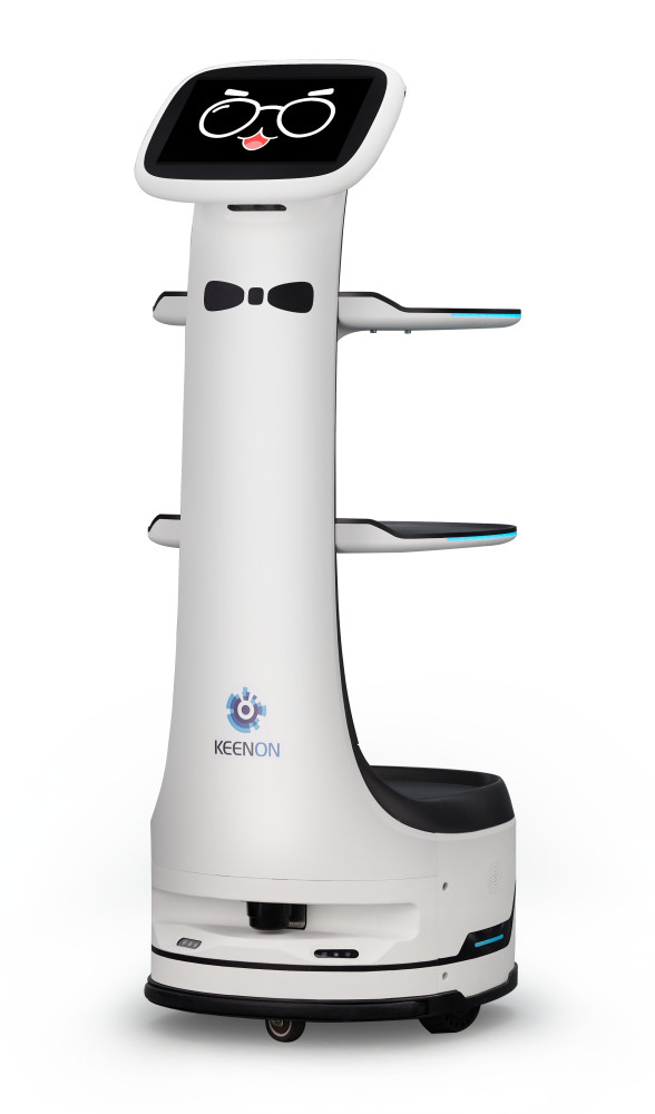 Serviceroboter Keenbot T8 Tag Profil