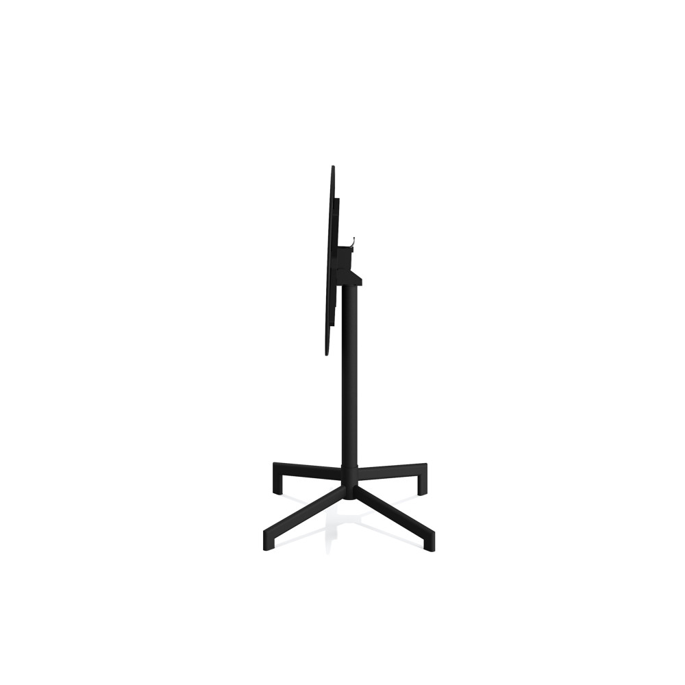 Versa Terrassen-/Stehtisch höhenverstellbar - Schwarz