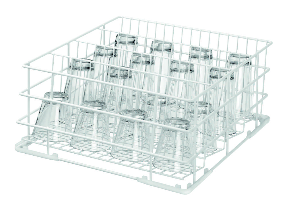 Gläserkorb W - B 400 x T 400 befüllt