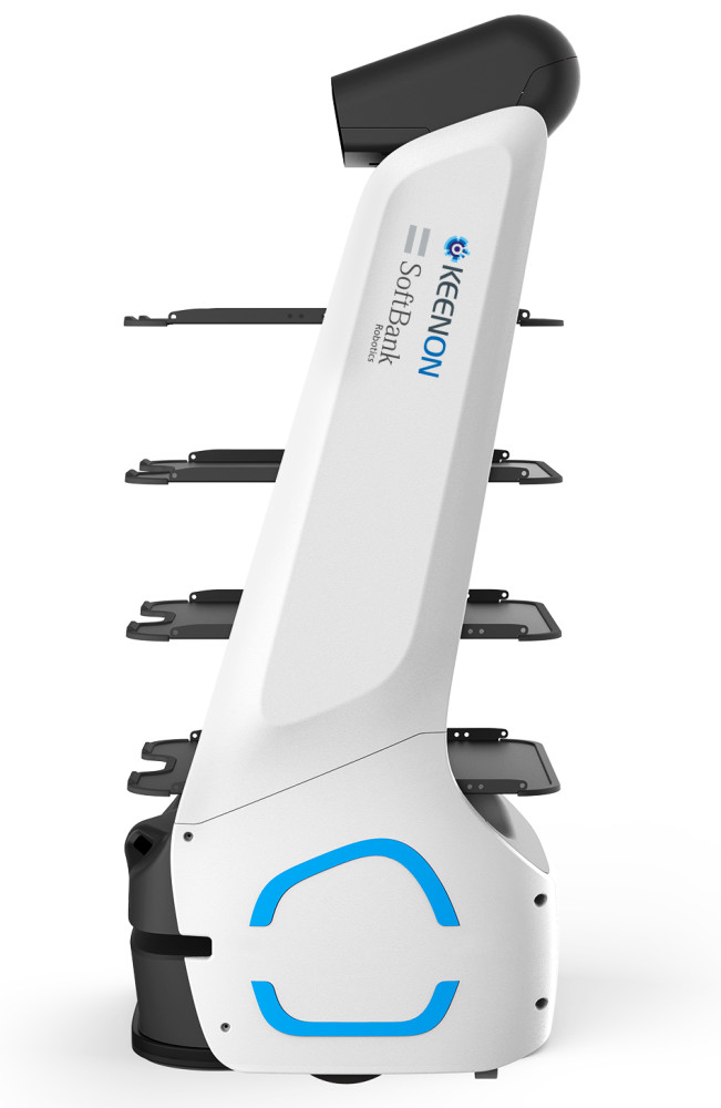 Serviceroboter Keenbot T5 Tag Seite