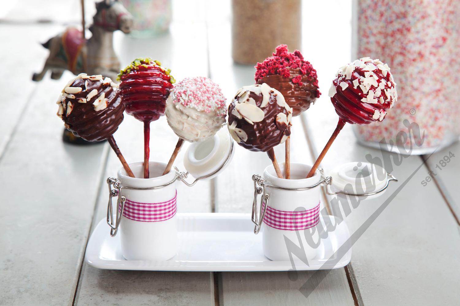 Twist-Pop Waffel dekoriert