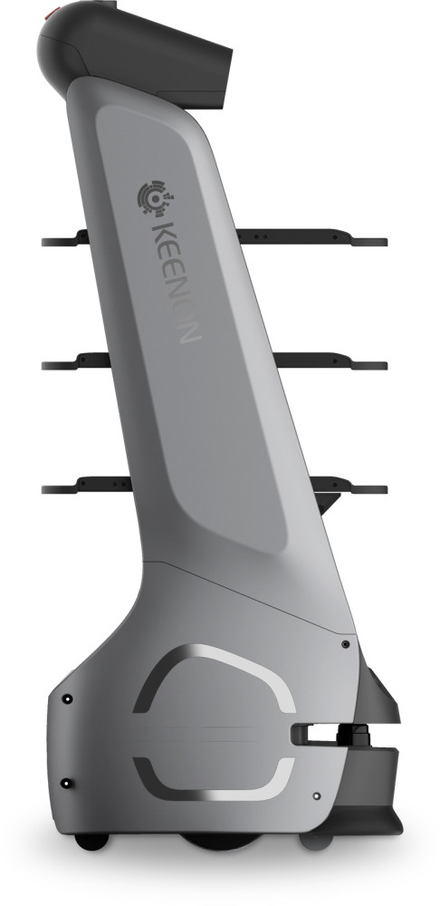 Serviceroboter Keenbot T5 Pro Seitenansicht