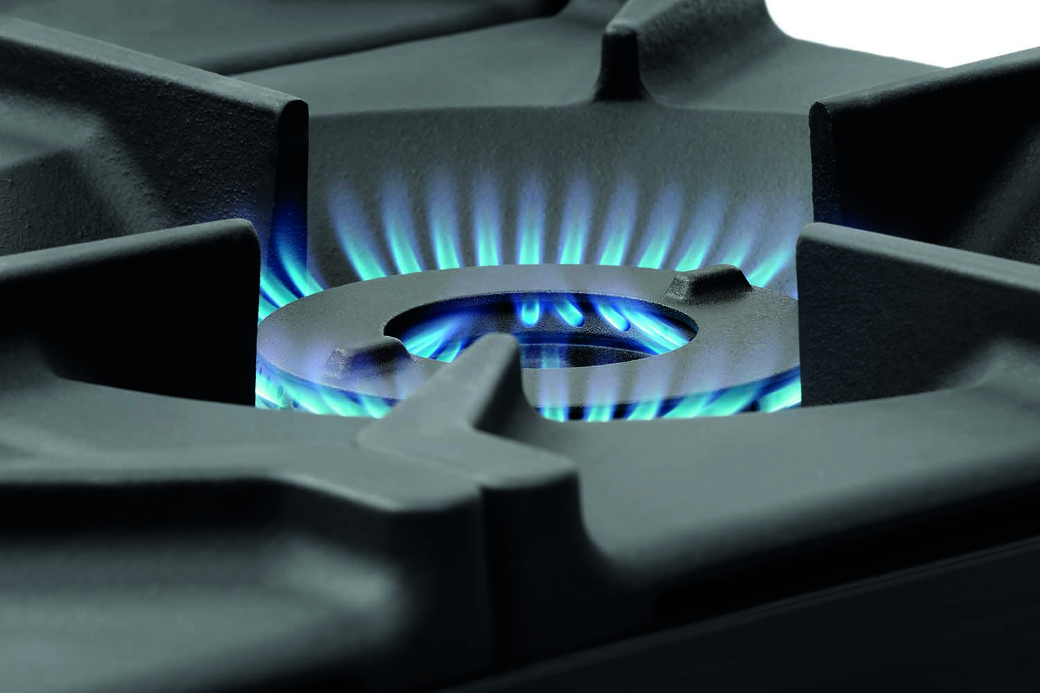 Bartscher Gasherd 900 4FL GBO Brenner Nahaufnahme