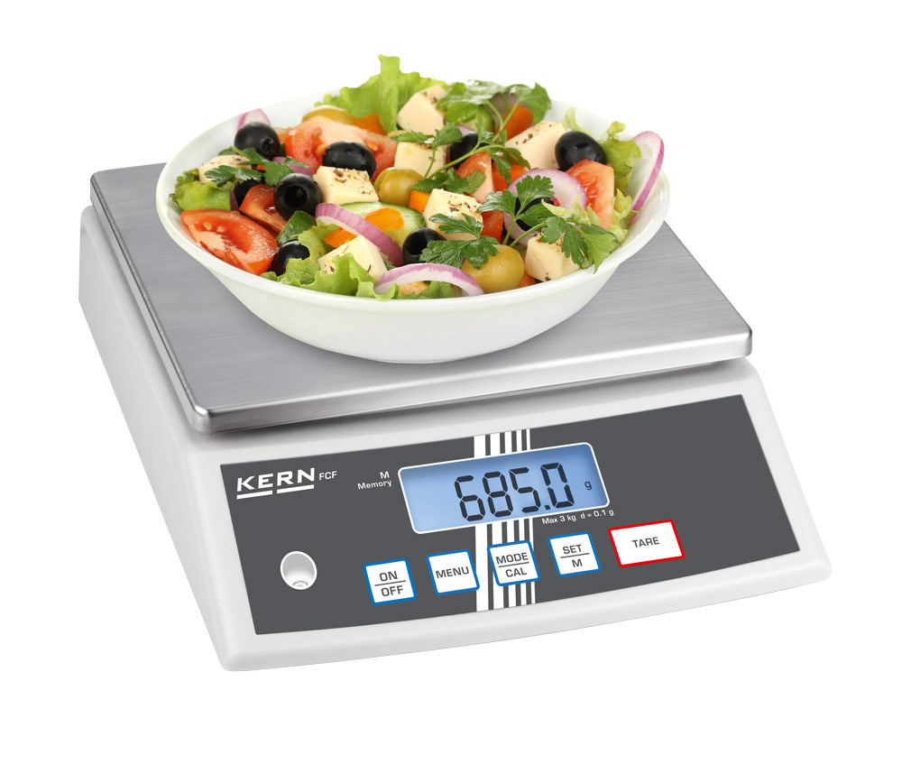 KERN Tischwaage FCF 30K-3 Beispiel