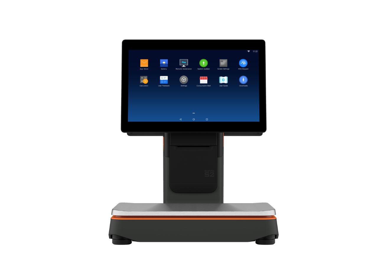 Kassenterminal SUNMI S2 Waage