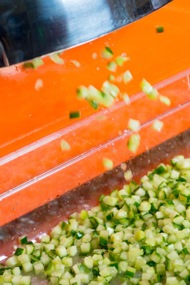 Dynamic Gemüseschneider VV DIGITAL CL350 Auswurf