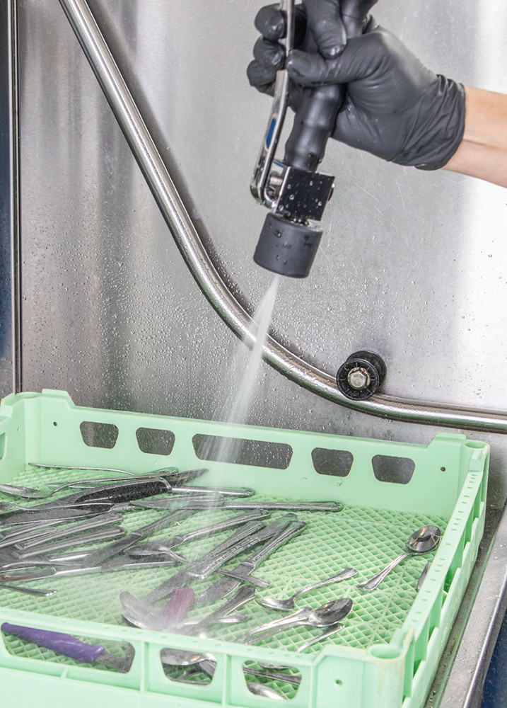 KBS PREMIUM Knebel-Geschirrwaschbrause