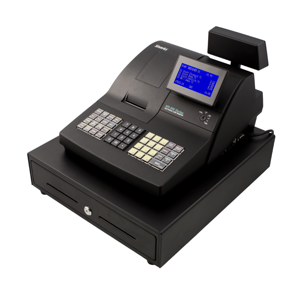 Registrierkasse NR-510R inkl. TSE und Schublade Top