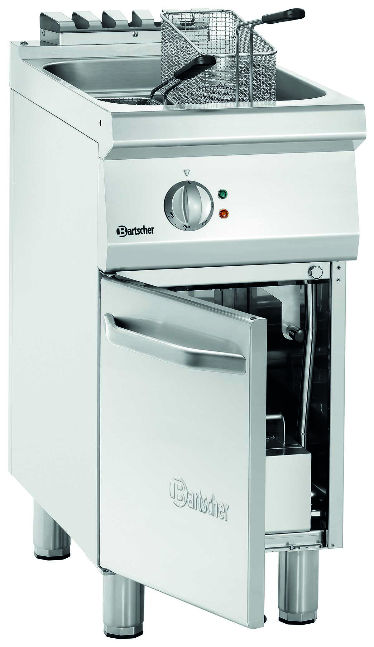 Bartscher Elektro Fritteuse 700 23L offen