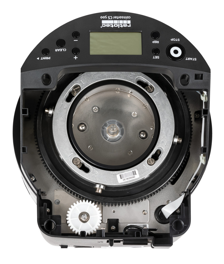 Münzzähler CS 550 offen