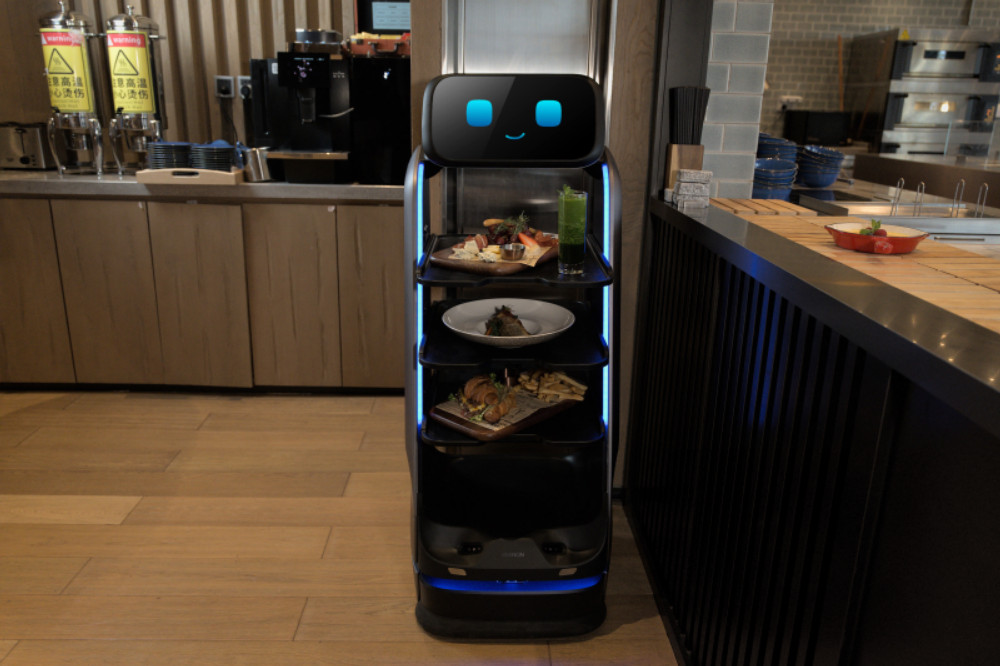 Serviceroboter Keenbot T9 Pro Beispiel